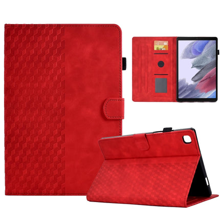 Funda de piel con relieve de rombos para tableta Samsung Galaxy Tab A7 Lite T220/T225, para Samsung Galaxy Tab A7 Lite T220/T225