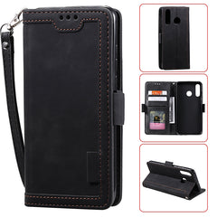 Retro Splicing Horizontal Flip Leather Case with Card Slots & Holder & Wallet, For Huawei P40 Pro, For Huawei P40, For Huawei Y6(2019), For Huawei Y7(2019), For iPhone 7 Plus / 8 Plus