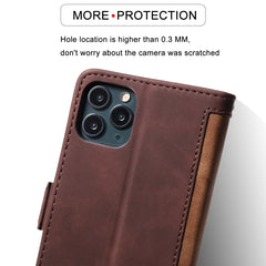 Retro Splicing Horizontal Flip Leather Case with Card Slots & Holder & Wallet, For iPhone 11 Pro Max, For iPhone 11 Pro, For iPhone 11, For iPhone 6, For iPhone XS Max