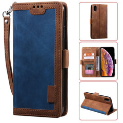 Funda de cuero con tapa horizontal con ranuras para tarjetas, soporte y billetera, estilo retro, para iPhone 6 Plus, para iPhone SE 2022/SE 2020/8/7, para iPhone X/XS, para iPhone XR, para Xiaomi Redmi K20