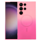 For Samsung Galaxy S23 Ultra 5G / Pink Red
