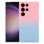 For Samsung Galaxy S23 Ultra 5G / Pink Blue