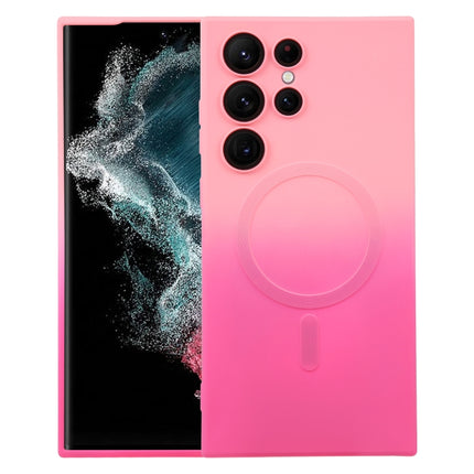 Liquid TPU Silicone Gradient MagSafe Phone Case, For Samsung Galaxy S23 Ultra 5G, For Samsung Galaxy S22 Ultra 5G