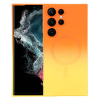 For Samsung Galaxy S22 Ultra 5G / Orange Yellow