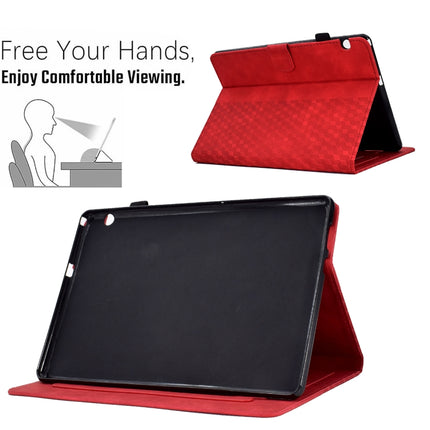 Rhombus Embossed Leather Smart Tablet Case, For Huawei MatePad T5 10.0, For Huawei MatePad T10 / T10S / Honor Tablet 6, For Lenovo Tab M10 2nd TB-X306F/X306X, For Lenovo Tab M10 / M10 Plus FHD X606F