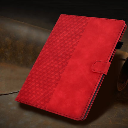 Rhombus Embossed Leather Smart Tablet Case, For Huawei MatePad T5 10.0, For Huawei MatePad T10 / T10S / Honor Tablet 6, For Lenovo Tab M10 2nd TB-X306F/X306X, For Lenovo Tab M10 / M10 Plus FHD X606F