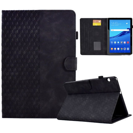 Rhombus Embossed Leather Smart Tablet Case, For Huawei MatePad T5 10.0, For Huawei MatePad T10 / T10S / Honor Tablet 6, For Lenovo Tab M10 2nd TB-X306F/X306X, For Lenovo Tab M10 / M10 Plus FHD X606F