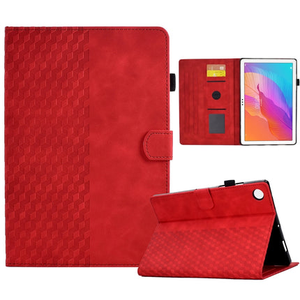 Rhombus Embossed Leather Smart Tablet Case, For Huawei MatePad T5 10.0, For Huawei MatePad T10 / T10S / Honor Tablet 6, For Lenovo Tab M10 2nd TB-X306F/X306X, For Lenovo Tab M10 / M10 Plus FHD X606F