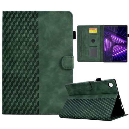 Rhombus Embossed Leather Smart Tablet Case, For Huawei MatePad T5 10.0, For Huawei MatePad T10 / T10S / Honor Tablet 6, For Lenovo Tab M10 2nd TB-X306F/X306X, For Lenovo Tab M10 / M10 Plus FHD X606F