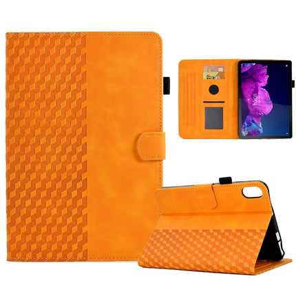Rhombus Embossed Leather Smart Tablet Case, For Lenovo Tab M10 Plus Gen 3, For Lenovo Tab P11 / J606F