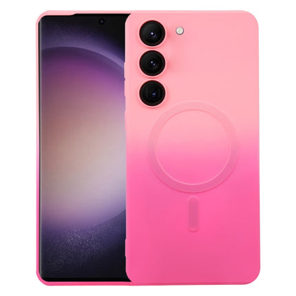 Liquid TPU Silicone Gradient MagSafe Phone Case, For Samsung Galaxy S23 5G, For Samsung Galaxy S23+ 5G, For Samsung Galaxy S22 5G, For Samsung Galaxy S22+ 5G