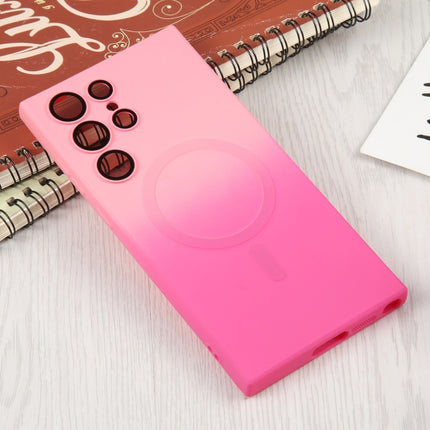 Liquid TPU Silicone Gradient MagSafe Phone Case, For Samsung Galaxy S23 5G, For Samsung Galaxy S23+ 5G, For Samsung Galaxy S22 5G, For Samsung Galaxy S22+ 5G