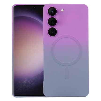 Liquid TPU Silicone Gradient MagSafe Phone Case, For Samsung Galaxy S23 5G, For Samsung Galaxy S23+ 5G, For Samsung Galaxy S22 5G, For Samsung Galaxy S22+ 5G