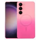 For Samsung Galaxy S23+ 5G / Pink Red