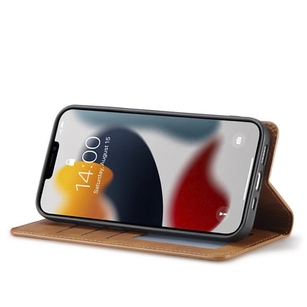 Forwenw Dream Series Oil Edge Strong Magnetism Leather Phone Case, For iPhone 14 Pro Max