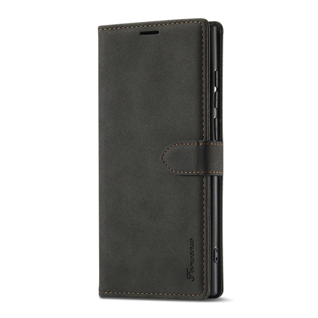 Forwenw F1 Series Matte Strong Magnetism Leather Phone Case