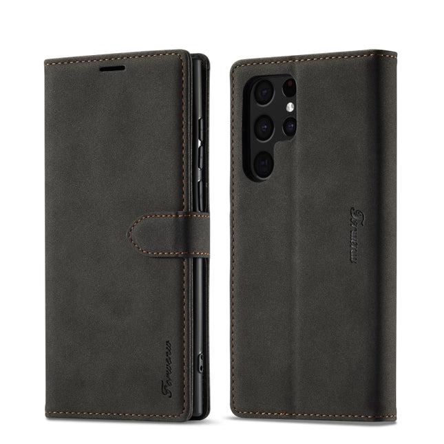 Forwenw F1 Series Matte Strong Magnetism Leather Phone Case