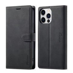 Forwenw F1 Series Matte Strong Magnetism Leather Phone Case, For iPhone 14 Pro Max