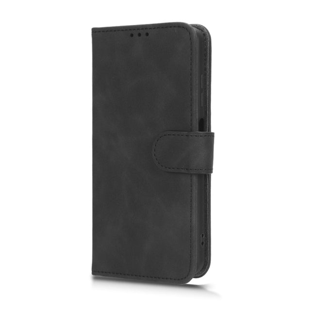 Skin Feel Magnetic Flip Leather Phone Case, For ZTE Blade A32