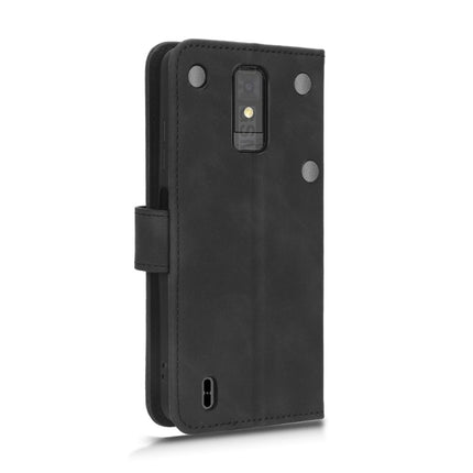 Skin Feel Magnetic Flip Leather Phone Case, For ZTE Blade A32