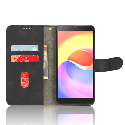 Skin Feel Magnetic Flip Leather Phone Case, For ZTE Blade A32