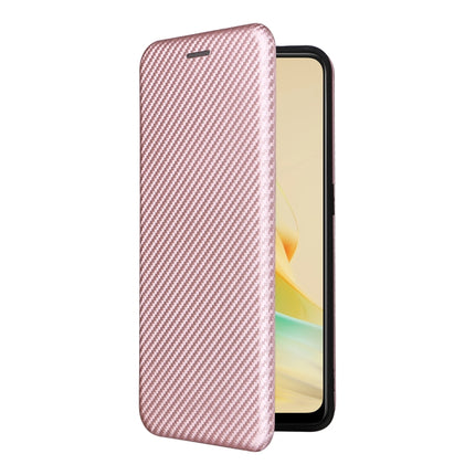 Carbon Fiber Texture Flip Leather Phone Case, For OPPO Reno8 T 4G, For Motorola Moto E13 4G, For Motorola Moto G73 5G, For Xiaomi Redmi 12C