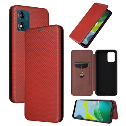 Carbon Fiber Texture Flip Leather Phone Case, For OPPO Reno8 T 4G, For Motorola Moto E13 4G, For Motorola Moto G73 5G, For Xiaomi Redmi 12C