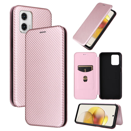 Carbon Fiber Texture Flip Leather Phone Case, For OPPO Reno8 T 4G, For Motorola Moto E13 4G, For Motorola Moto G73 5G, For Xiaomi Redmi 12C