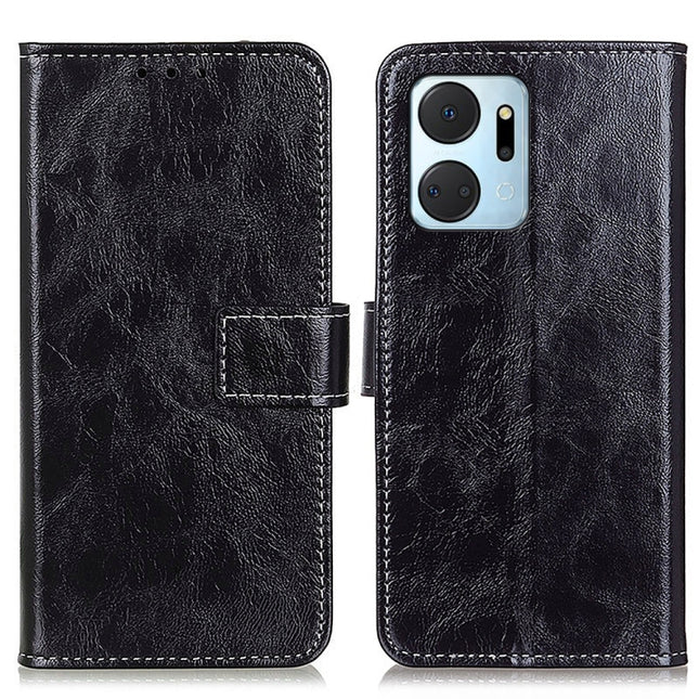 Retro Crazy Horse Texture Horizontal Flip Leather Phone Case, For Honor X7A, For Honor X8A, For Honor X9A 5G / Magic5 Lite 5G, For Motorola Moto G73 5G, For OPPO Reno8 T 4G