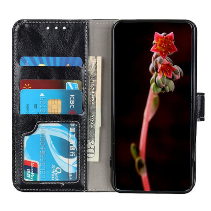 Retro Crazy Horse Texture Horizontal Flip Leather Phone Case, For Samsung Galaxy A24 4G
