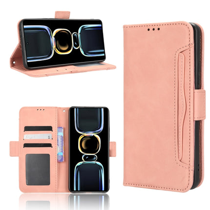 Skin Feel Calf Texture Card Slots Leather Phone Case, For Xiaomi Redmi 12C / 11A, For Xiaomi Redmi K60 5G / K60 Pro, For Xiaomi Redmi K60E 5G, For Xiaomi Redmi Note 12 Pro 5G Speed