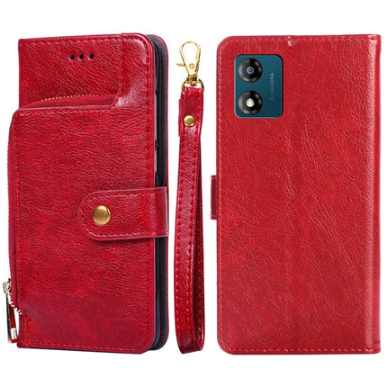 Zipper Bag Leather Phone Case, For Motorola Moto E13 4G, For OPPO A17k, For OPPO Reno8 T 4G, For Xiaomi Poco X5 Pro / Redmi Note 12 Pro Speed, For Honor X9a 5G