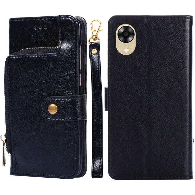 Zipper Bag Leather Phone Case, For Motorola Moto E13 4G, For OPPO A17k, For OPPO Reno8 T 4G, For Xiaomi Poco X5 Pro / Redmi Note 12 Pro Speed, For Honor X9a 5G