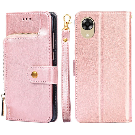 Zipper Bag Leather Phone Case, For Motorola Moto E13 4G, For OPPO A17k, For OPPO Reno8 T 4G, For Xiaomi Poco X5 Pro / Redmi Note 12 Pro Speed, For Honor X9a 5G