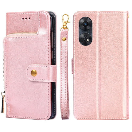 Zipper Bag Leather Phone Case, For Motorola Moto E13 4G, For OPPO A17k, For OPPO Reno8 T 4G, For Xiaomi Poco X5 Pro / Redmi Note 12 Pro Speed, For Honor X9a 5G