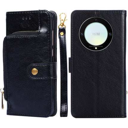 Zipper Bag Leather Phone Case, For Motorola Moto E13 4G, For OPPO A17k, For OPPO Reno8 T 4G, For Xiaomi Poco X5 Pro / Redmi Note 12 Pro Speed, For Honor X9a 5G