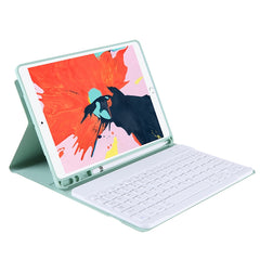 T102B Für iPad Air / Pro 10,5 Zoll (2019) TPU Candy Color Ultradünne Bluetooth-Tastatur-Schutzhülle mit Ständer und Stiftschlitz, Für iPad Air 10,5 Zoll (2019)