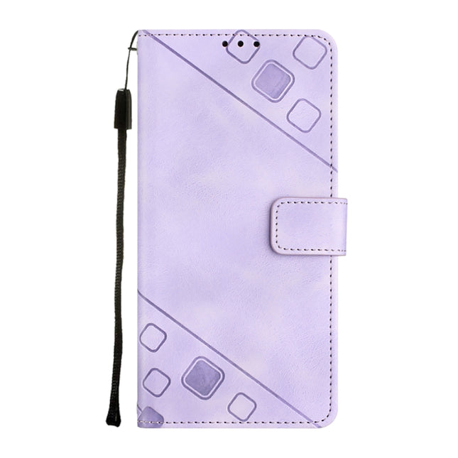 Skin-feel Embossed Leather Phone Case, For iPhone 14, For iPhone 14 Plus, For iPhone 14 Pro, For iPhone 14 Pro Max