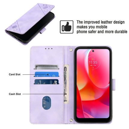 Skin-feel Embossed Leather Phone Case, For Motorola Moto G Power 2022, For Motorola Moto E22i 4G / E22 4G, For Motorola Moto E30 / E40 / E20, For Motorola Moto E32 4G / E32S