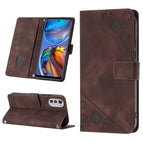 For Motorola Moto E32 4G / E32S / Brown