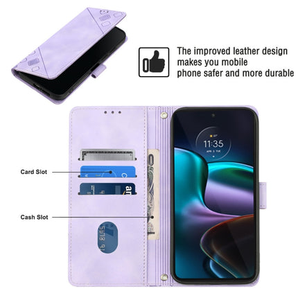 Skin-feel Embossed Leather Phone Case, For Motorola Moto Edge 30, For Motorola Edge 30 Pro / Edge+ 2022, For Motorola Moto G 5G 2022, For Motorola Moto G32