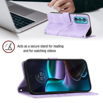 Skin-feel Embossed Leather Phone Case, For Motorola Moto Edge 30, For Motorola Edge 30 Pro / Edge+ 2022, For Motorola Moto G 5G 2022, For Motorola Moto G32