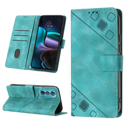 Skin-feel Embossed Leather Phone Case, For Motorola Moto Edge 30, For Motorola Edge 30 Pro / Edge+ 2022, For Motorola Moto G 5G 2022, For Motorola Moto G32