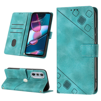 Skin-feel Embossed Leather Phone Case, For Motorola Moto Edge 30, For Motorola Edge 30 Pro / Edge+ 2022, For Motorola Moto G 5G 2022, For Motorola Moto G32