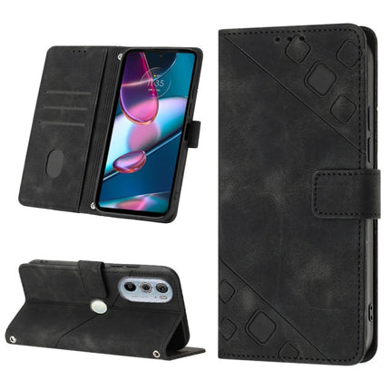 Skin-feel Embossed Leather Phone Case, For Motorola Moto Edge 30, For Motorola Edge 30 Pro / Edge+ 2022, For Motorola Moto G 5G 2022, For Motorola Moto G32