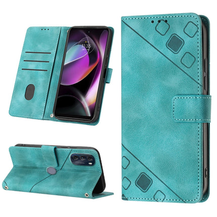 Skin-feel Embossed Leather Phone Case, For Motorola Moto Edge 30, For Motorola Edge 30 Pro / Edge+ 2022, For Motorola Moto G 5G 2022, For Motorola Moto G32