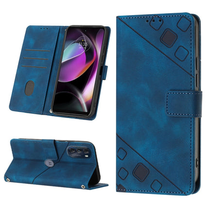 Skin-feel Embossed Leather Phone Case, For Motorola Moto Edge 30, For Motorola Edge 30 Pro / Edge+ 2022, For Motorola Moto G 5G 2022, For Motorola Moto G32