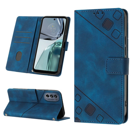 Skin-feel Embossed Leather Phone Case, For Motorola Moto G52, For Motorola Moto G62 5G, For Motorola Moto S30 Pro 5G, For Motorola Moto X30 Pro 5G