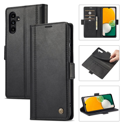 LC.IMEEKE Card Slots Skin Feeling Leather Phone Case, For Samsung Galaxy A14 4G / 5G