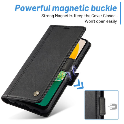 LC.IMEEKE Card Slots Skin Feeling Leather Phone Case, For Samsung Galaxy A14 4G / 5G